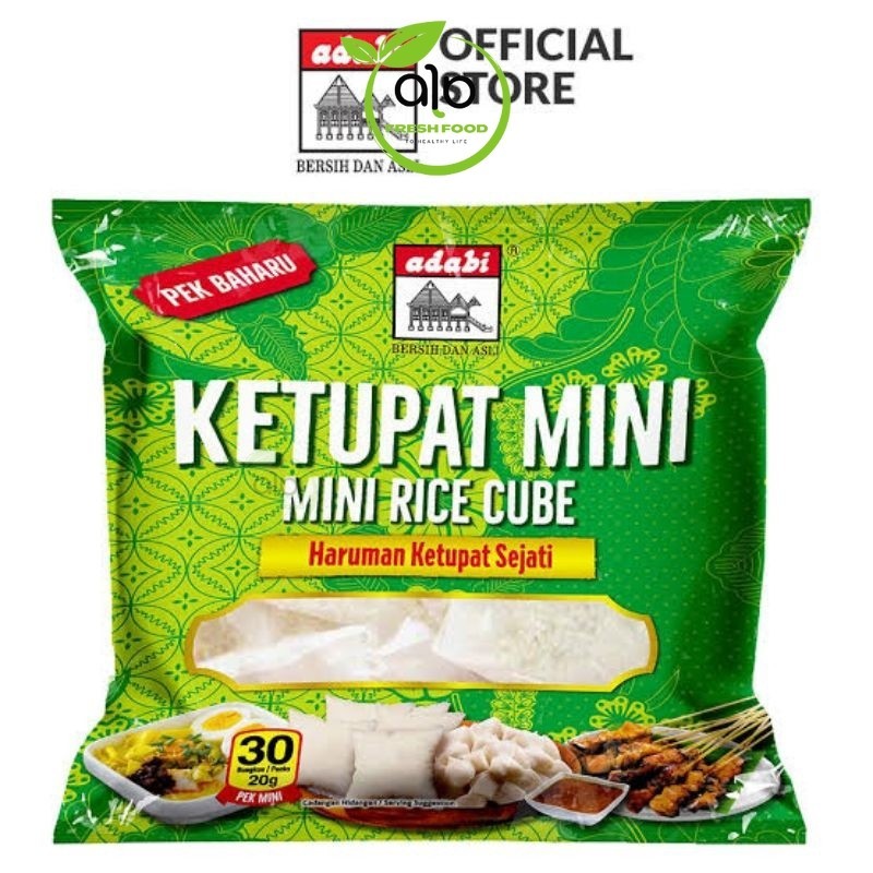 

Adabi Ketupat Mini Instant isi 30(Makanan Instant) - ALO Fresh Food