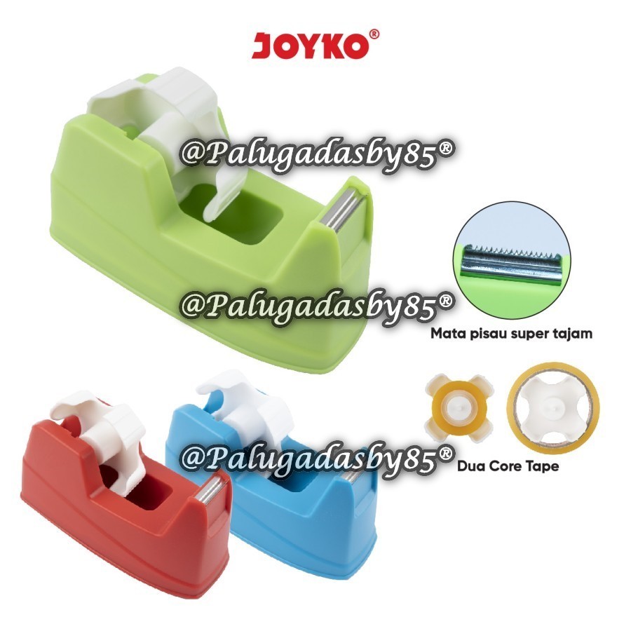 

(1 Biji) Tape Dispenser JOYKO TC-113 / Tape Cutter Tape Dispenser Pemotong Pita Perekat Joyko TC-113 / Joyko TC 113 / Joyko TC113