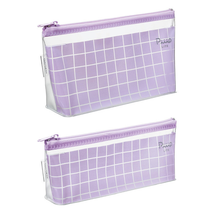 

Kokuyo Piiip Lite Tool Pen Case Standard Slim Type Kotak Pensil Pouch - Lavender Pink, Slim