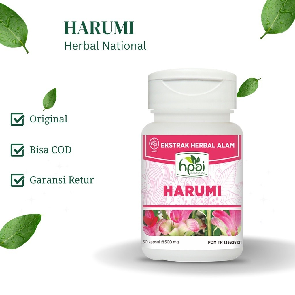 

100% ASLI - HARUMI Herbal Atasi Bau Badan dan Keuputihan Wanita- Original - HNI BPOM