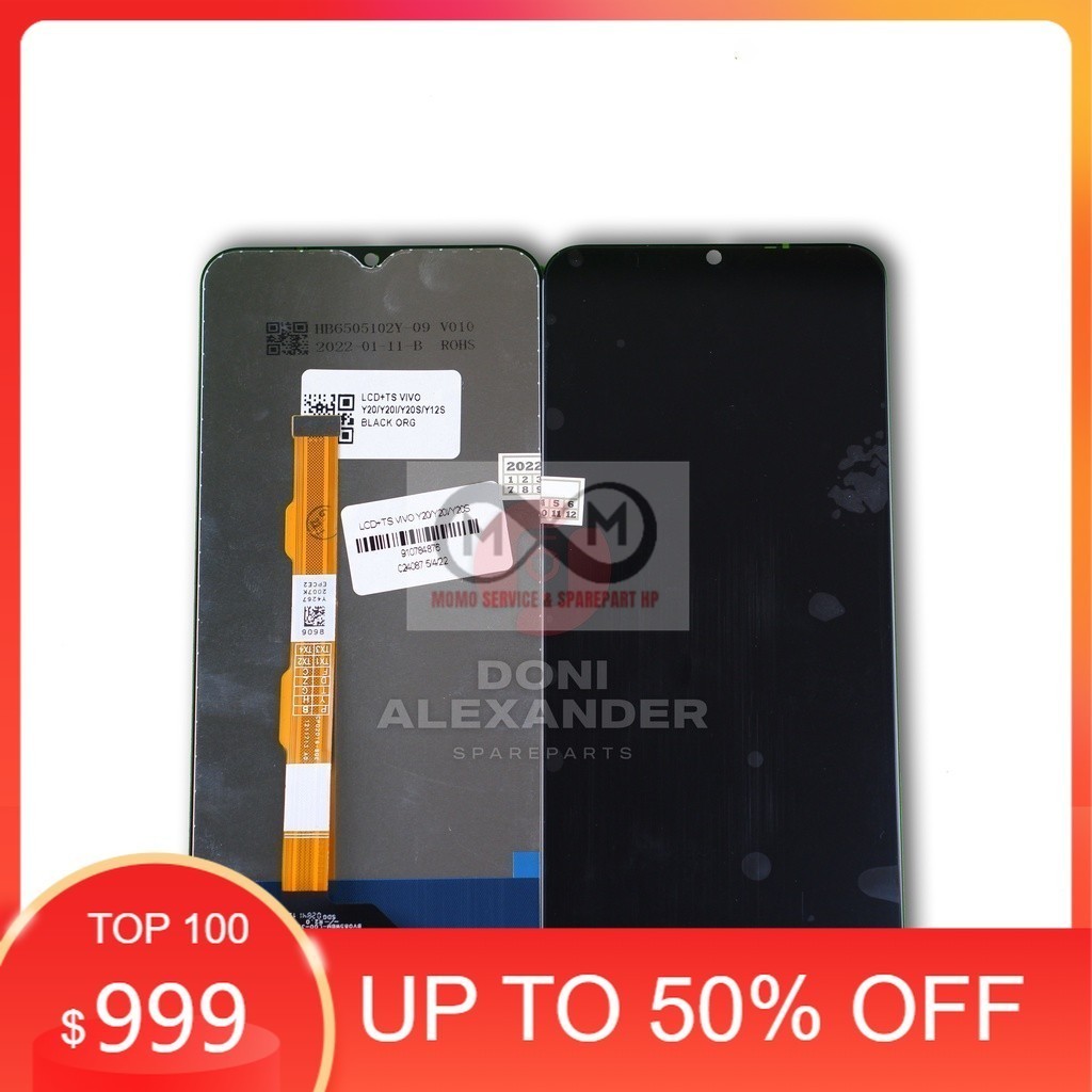 LCD TOUCHSCREEN VIVO Y20 V2027 - Y20S V2029 - Y12S V2026 - VIVO Y15S - LCD VIVO Y20 - LCD VIVO Y20S 