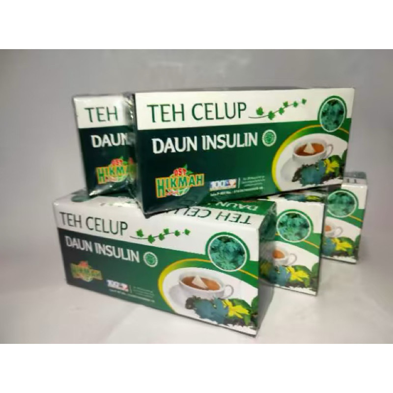 

RB22 (PAKET HEMAT DAPAT 3 PCS) TEH CELUP DAUN INSULIN Teh herbal alami menurunkan diabetes/gula