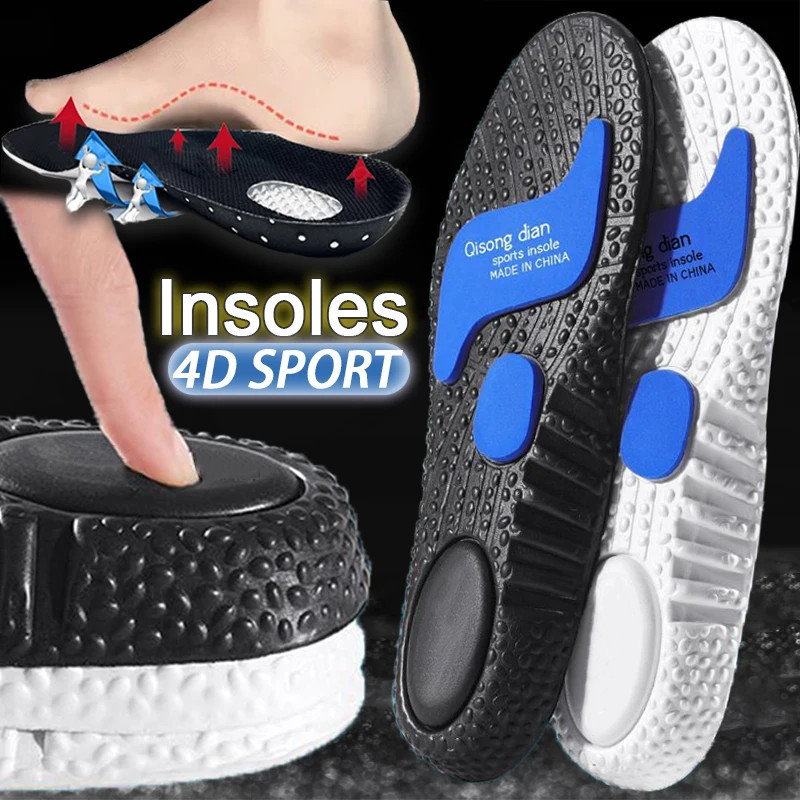 Qisong Dian Insole Sepatu Alas Kaki Orthopedic Shock Absorption