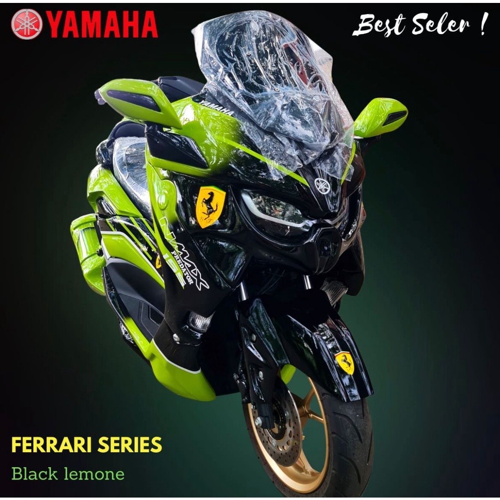 Paket Topeng Predator bodi nmax predator utk Nmax Old dan Nmax New nmax predator full set