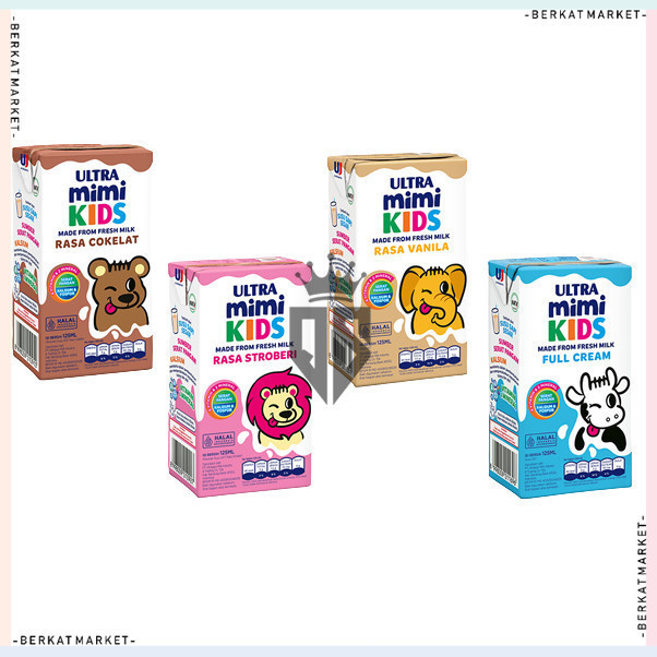 

Ultra Mimi Susu UHT 125ml UHT ULTRA MIMI KIDS ULTRA MILK 125ml