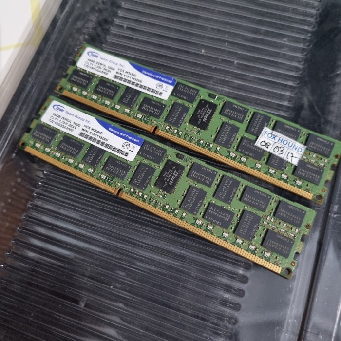 Team Group Fox Hound 16GB DDR3L 1600 CL11 1.35v 2RX4