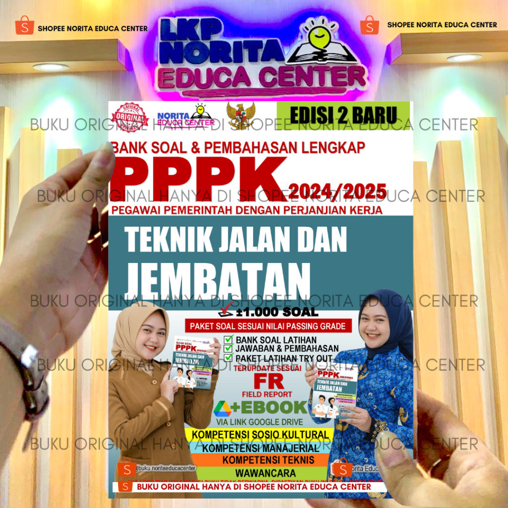 

[PROMO MURAH] BUKU PPPK TEKNIK JALAN DAN JEMBATAN