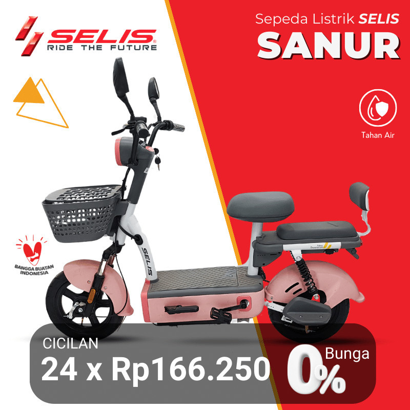 SELIS - EMoped Sepeda listrik Sanur
