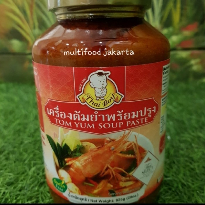 

New Promo-[sukron_86] Tomyam paste thaiboy / bumbu tomyum paste thailand gluten free - 230gr