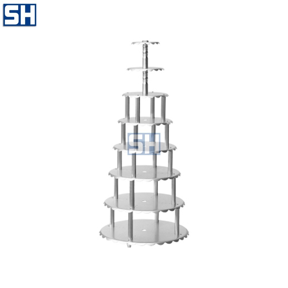 SN4432 WEDDING CAKE STAND, 8 TIER SET 6-20 - STAND KUE PENGANTIN