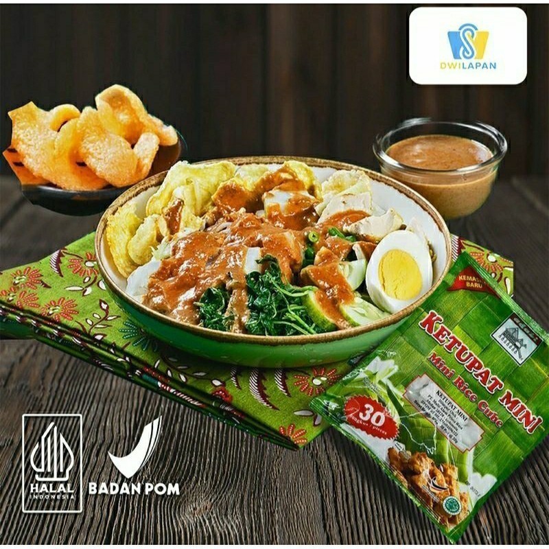 

ADABI Ketupat Mini Asli Original / Lontong Mini Instant