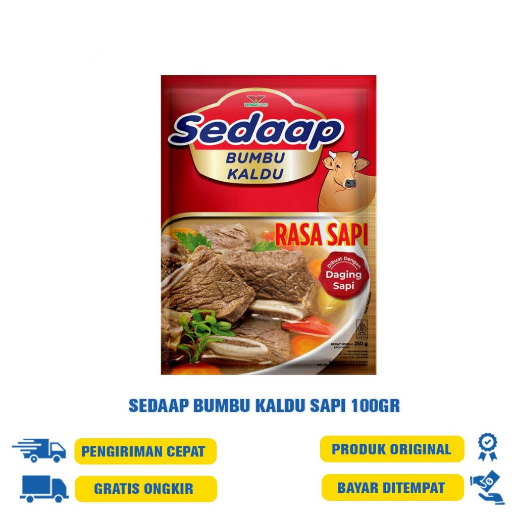 

SEDAP KALDU BUBUK BUMBU KALDU RASA SAPI 100 GRAM