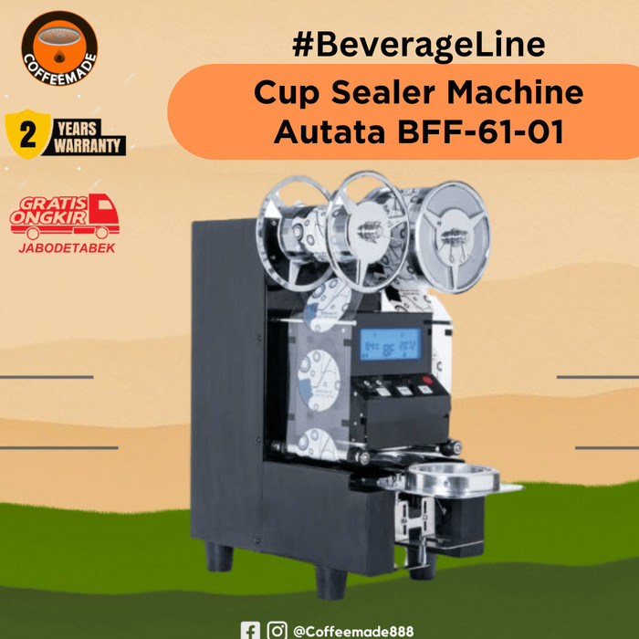 Beverage Line - Cup Sealer Machine Autata BFF-61-01