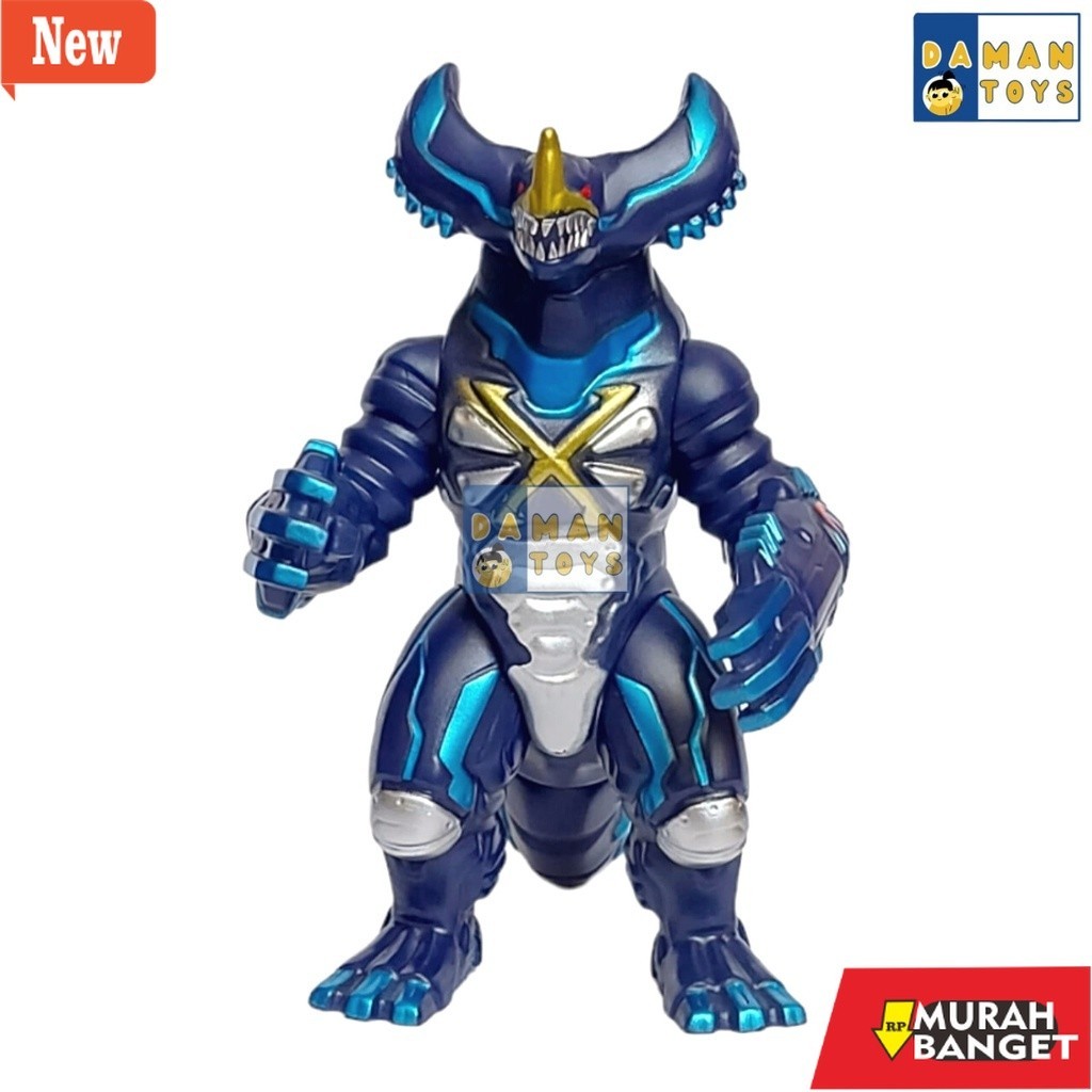 Mainan action figure yg lagi ngetrend- Mainan Monster Cyber Gomora Kaiju Ultraman X Ultramen