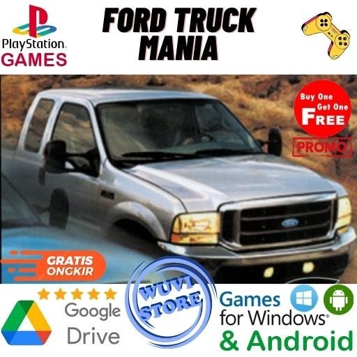 Game PC Ford Truck Mania Emulator PS1 | Bisa Main di Android atau PC | Beli 1 Gratis 1