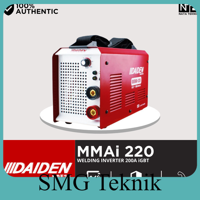 Berkualitas Mesin Las Inverter Listrik 220A DAIDEN MMAi 220 Welding Inverter 220A DSA769