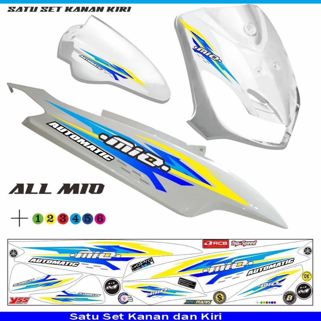variasi setiker / STIKER LIS MIO OLD / STRIPING VARIASI MOTOR MIO SPORTY / MIO SMILE STIKER SETRIPIN