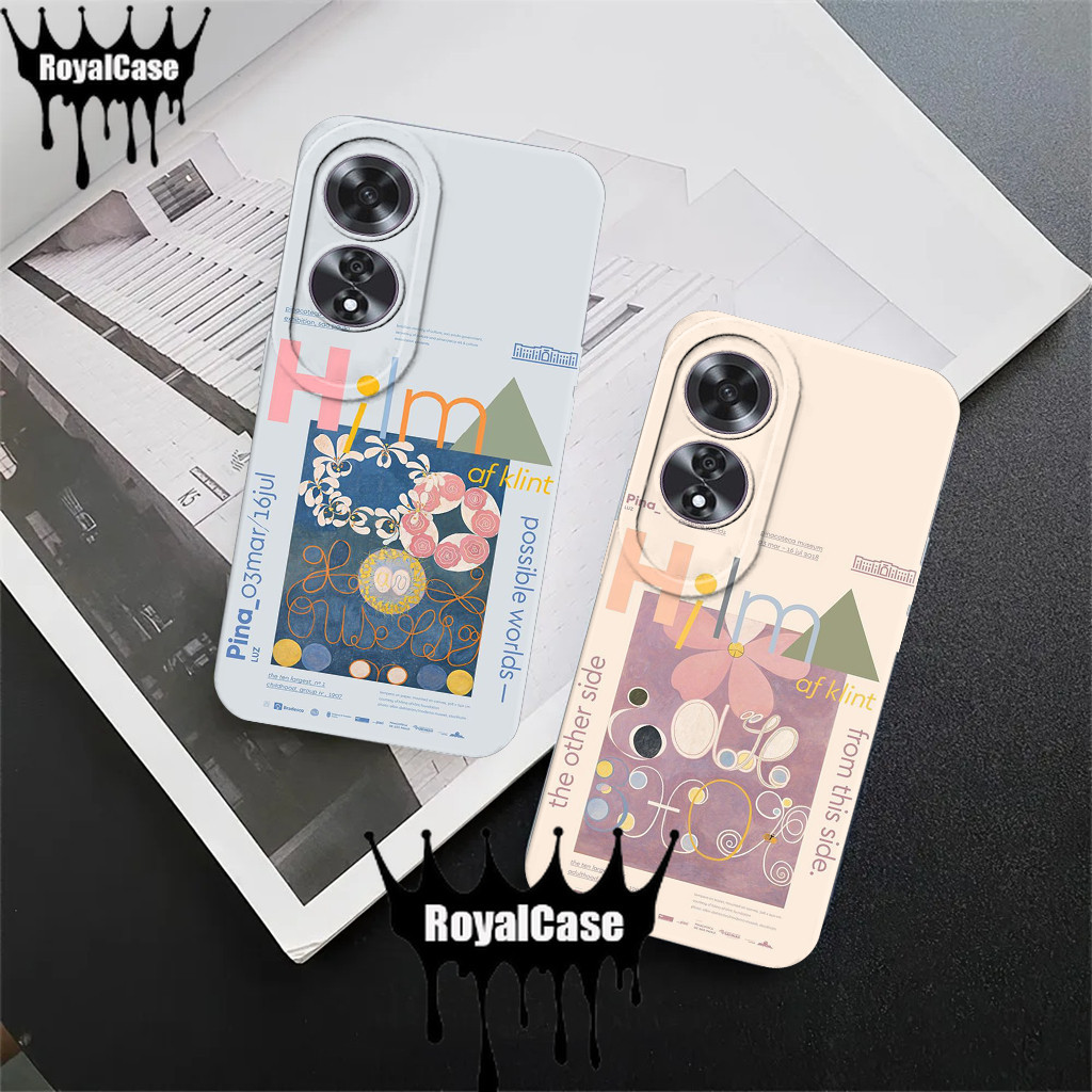 (RoyalCase) Silicone Ponsel Untuk Oppo A52 A92 A72 Softcase Motif H1lma Case Pro Kamera