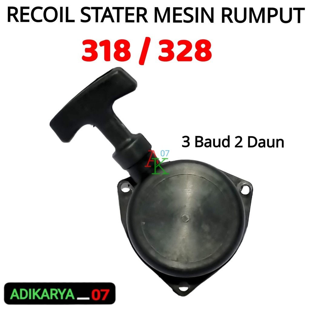 Recoil stater starter mesin potong rumput recoil starter kap tarikan engkol mesin babat potong rumpu