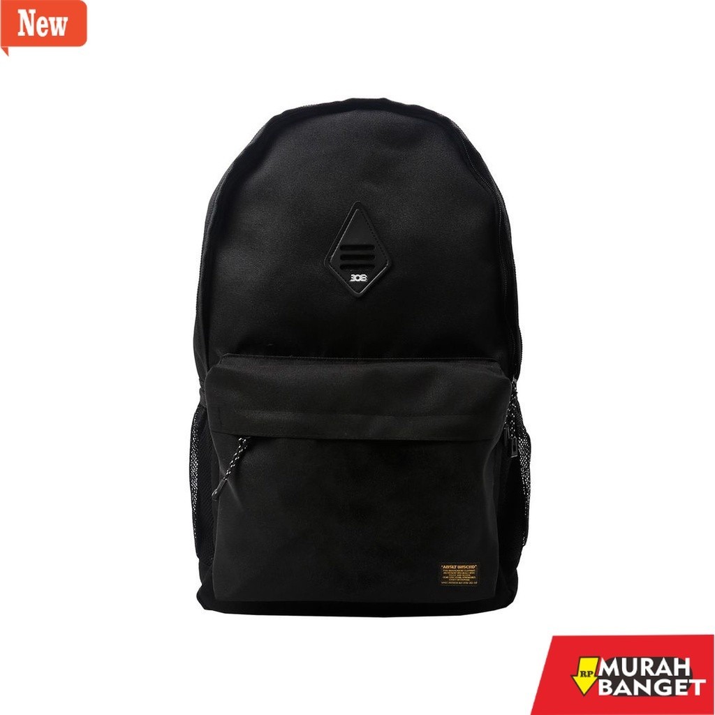 Tas Ransel Pria Kekinian 308 Absltunscrd - BAG LAPTOP 308 GOLD LABEL - Black