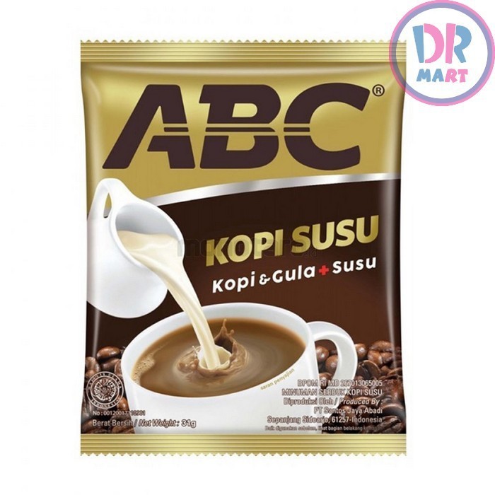 

ABC Kopi Susu Sachet Kopi ABC susu