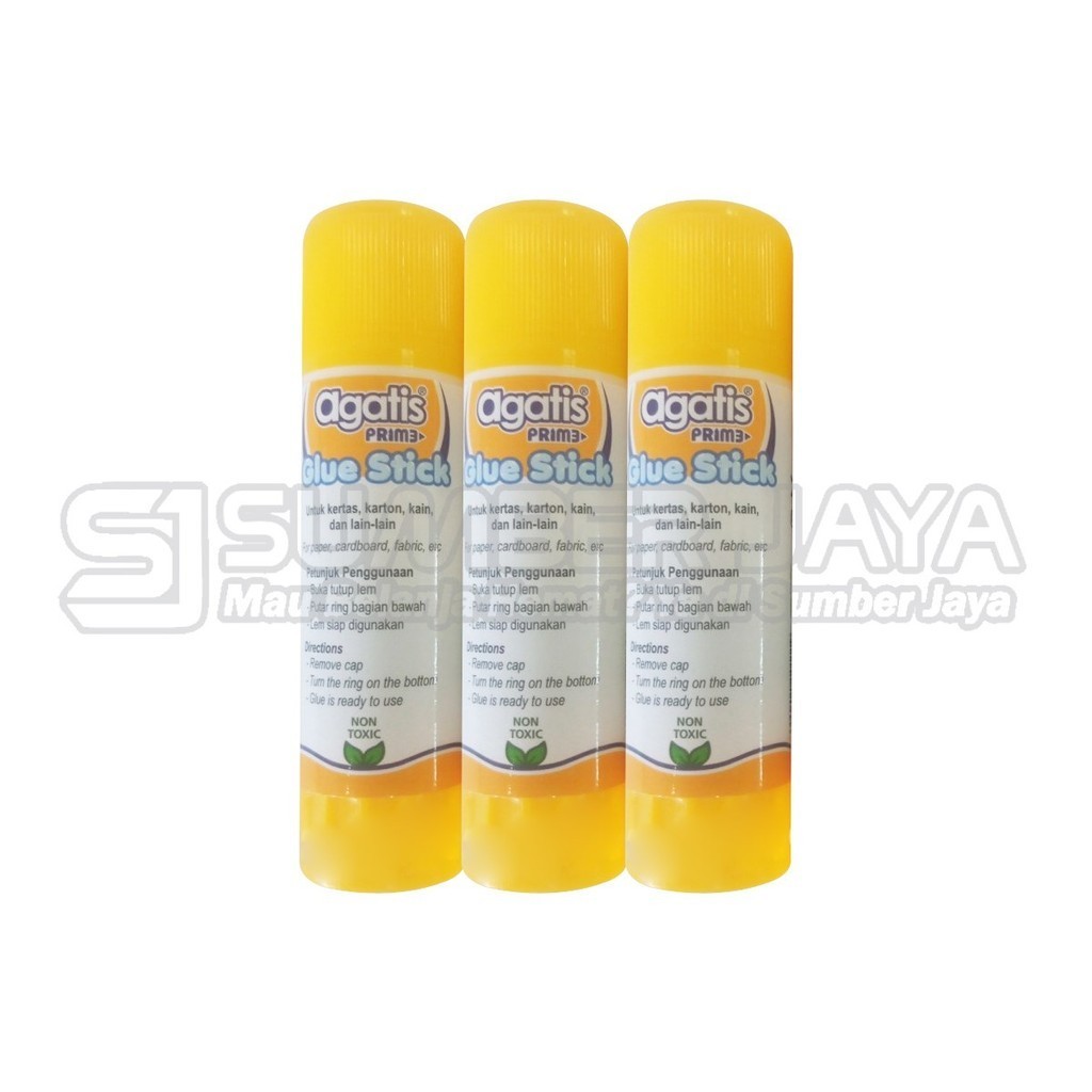 

Lem Stick Lem Kertas Glue Stick Lem Batang Putar Agatis Prime 21 Gram