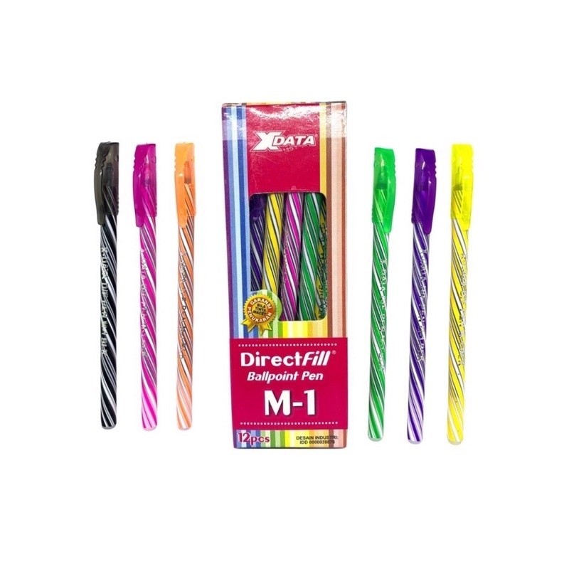 

Xdata Direcfill Pulpen Lilin / Ball Pen Pena Tinta Hitam / Alat Tulis / Perlengkapan Sekolah