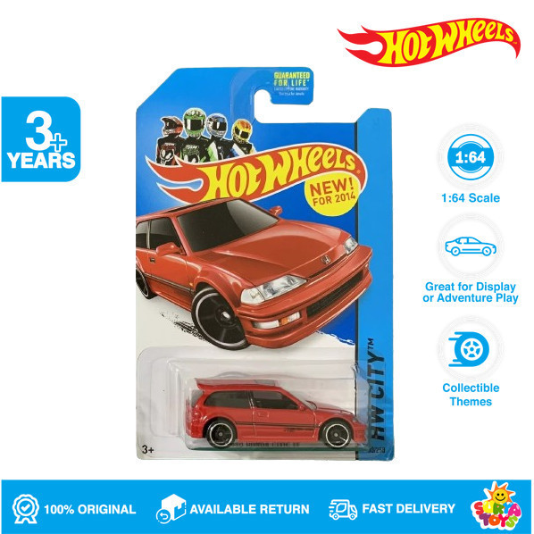 Hot Wheels New For 2014 1990 Honda Civic EF