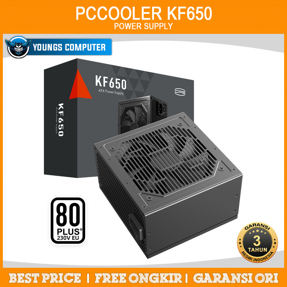 PSU PCCOOLER KF650 650W 80+ White | Power Supply PC Cooler 650 Watt