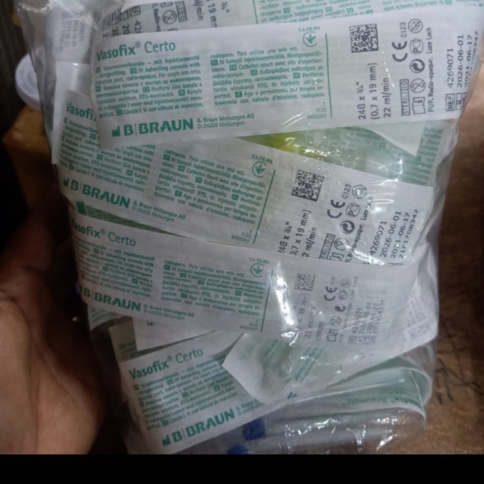 vasofix no 24 B Braun