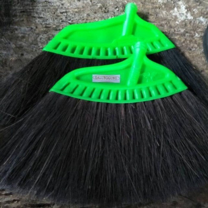 Refil Sapu Ijuk Aren Hitam / Kepala Sapu Lantai Ijuk Hitam Murah