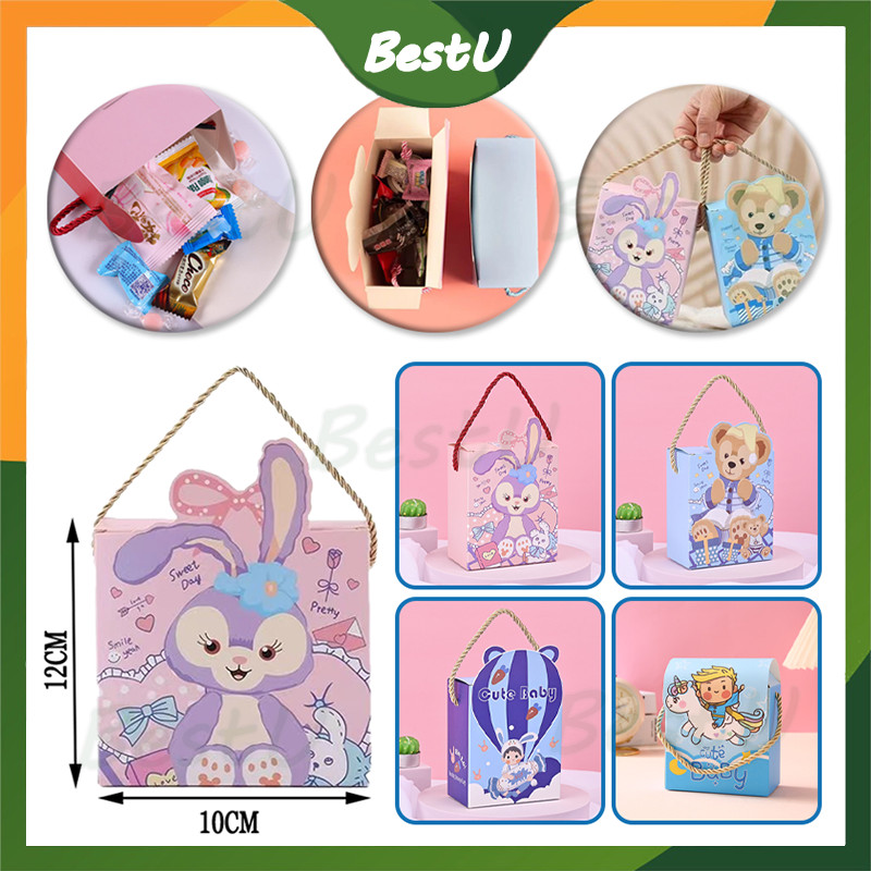 Box Hampers Ulang Tahun/Tas Bingkisan Birthday/Box Snack Ulang Tahun Anak/Paperbag Kotak Ulang Tahun