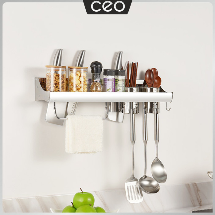 CEO Rak Dapur Gantung Stainless Steel 304 Rak Bumnu Dapur Stainless