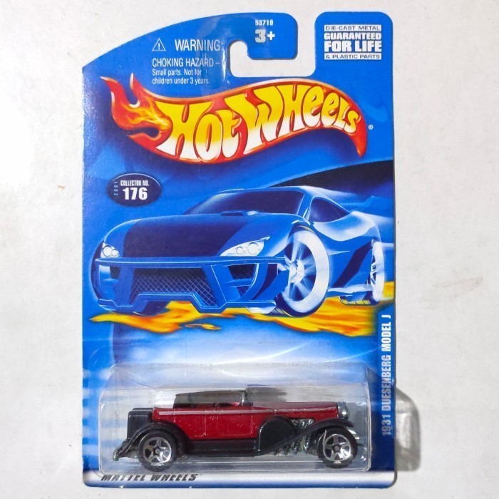 Hotwheels 1931 31 Duesenberg model J merah 2001
