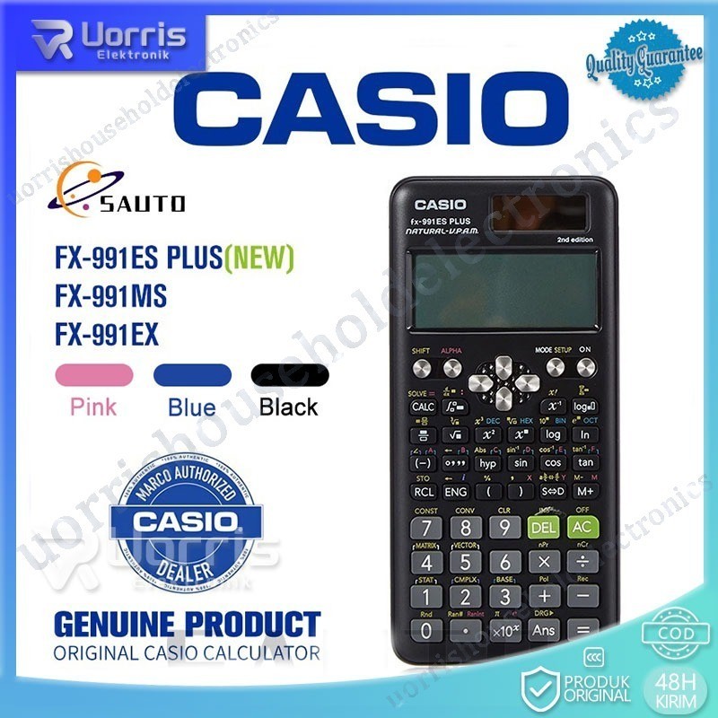 

【COD】Kalkulator Scientific Casio ilmiah FX-991EX/991ES-Plus Kalkulator Casio Scientific Calculator Casio Scientific