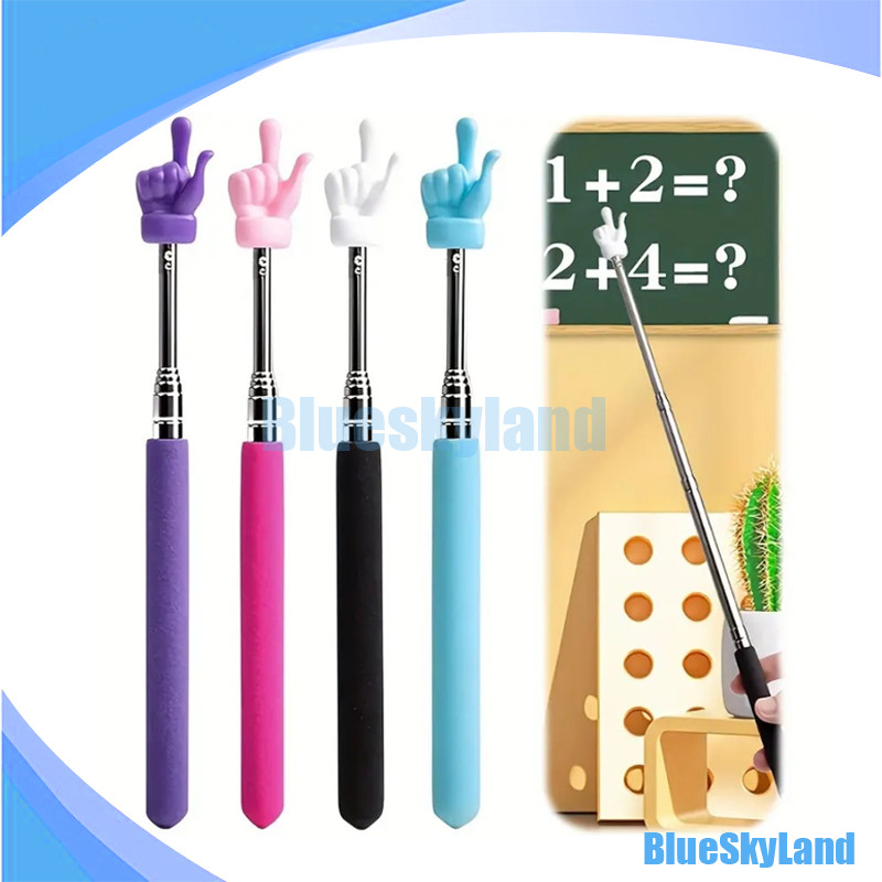 

Tongkat Penunjuk Papan Tulis / Teleskopik Tongkat Penunjuk Untuk Mengajar / Teleskopik Pointer Untuk Mengajar / Mengajar Kantor Sekolah Pelajar Anak Telescopik Finger Reading Stick
