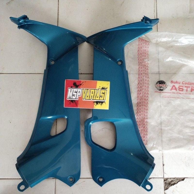 Original 64400 KEV 880FMM dan 64450 KEV 880FMM Cover R dan L Pipe BLUE, Legsild Dalam