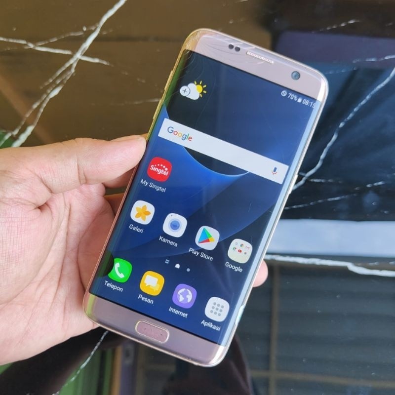 SAMSUNG GALAXY S7 EDGE RAM 4/32 SECOND NORMAL MURAH