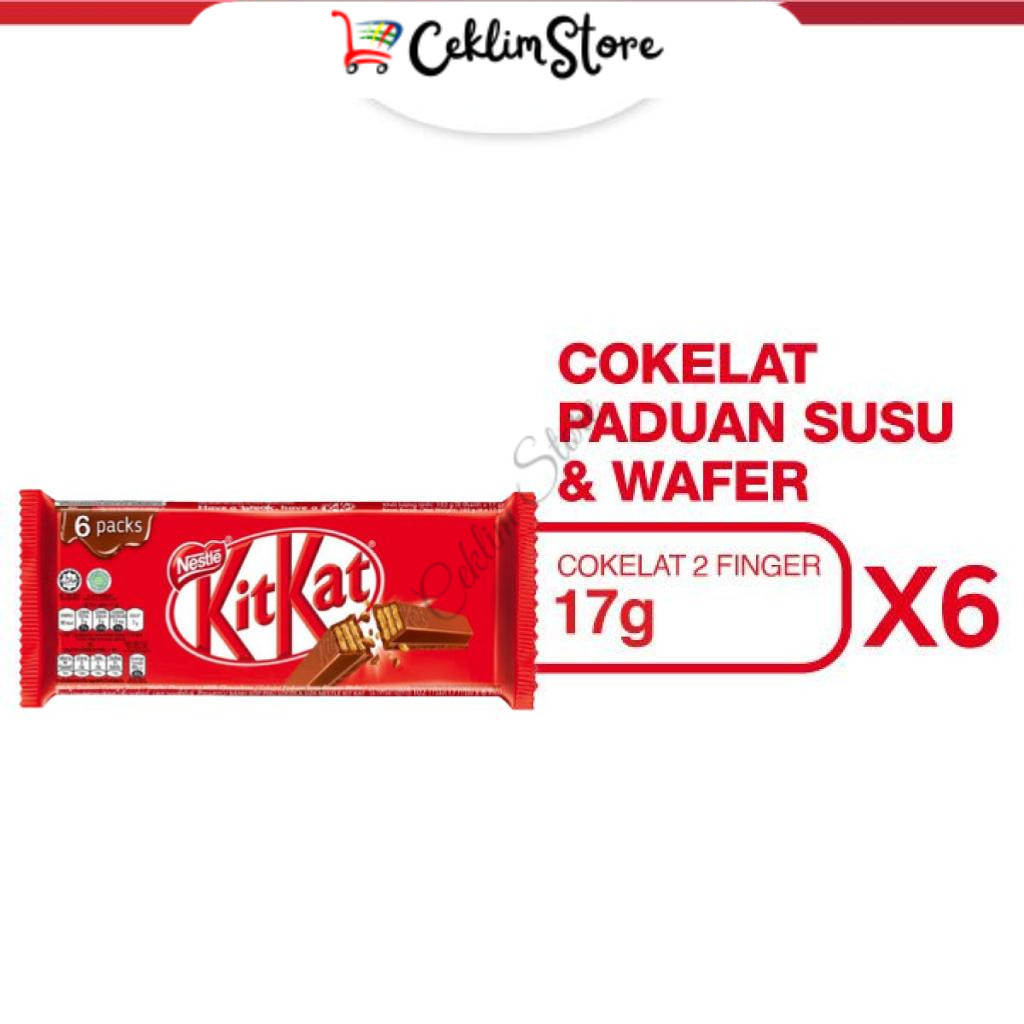 

NESTLE KITKAT Coklat Wafer Multipack 17 x 6 pcs