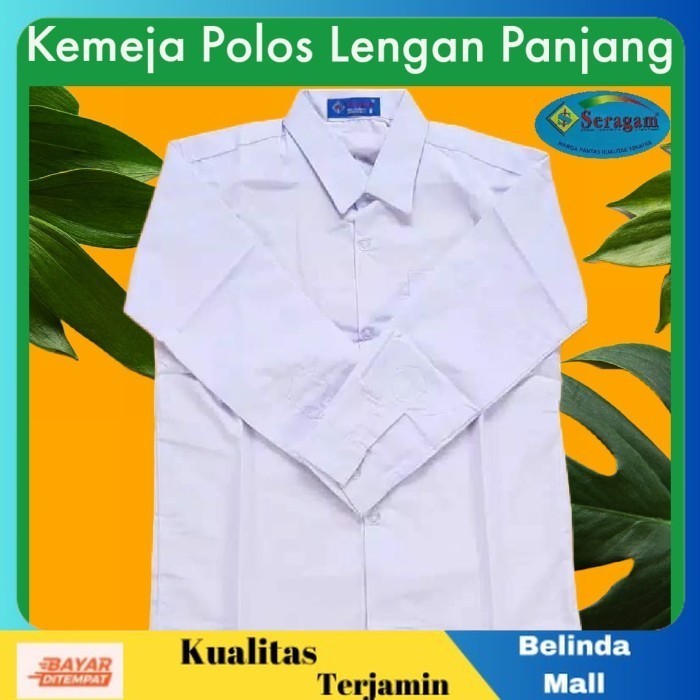 

⭐COD⭐ Seragam Sekolah Lengan Panjang Merk SERAGAM Ukuran 7 s/d 20 7 TERLARIS