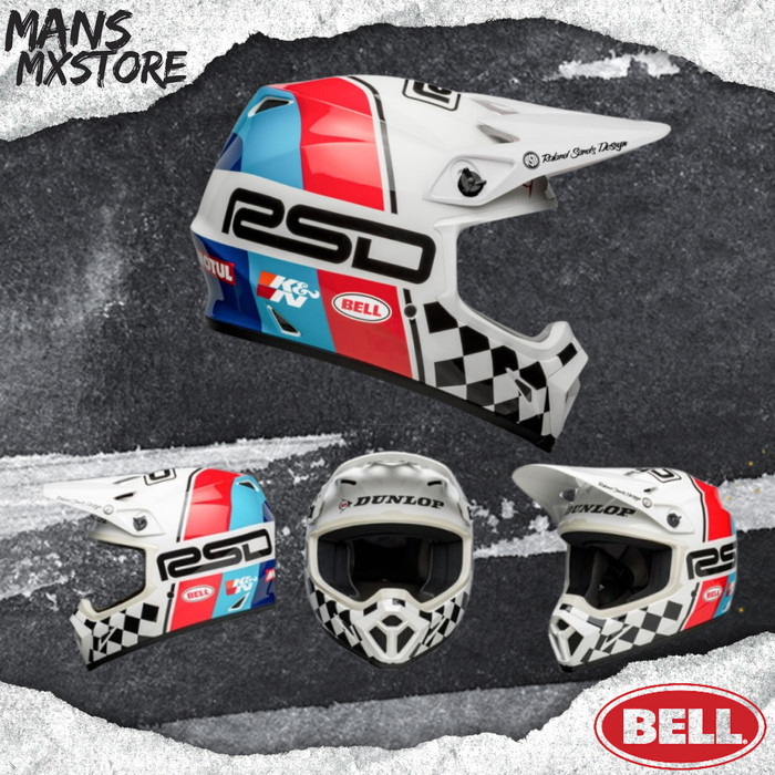 HELM BELL MX 9 MIPS RSD THE RALLY FULL FACE HELMET ORIGINAL BELL ADVENTURE
