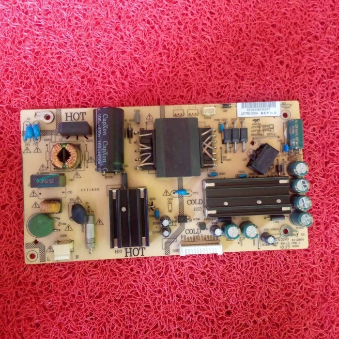 PSU regulator power Supply board TV LED Sharp LC 43LE2851 - 43LE285i - LC43LE285i - LC 40LE285i