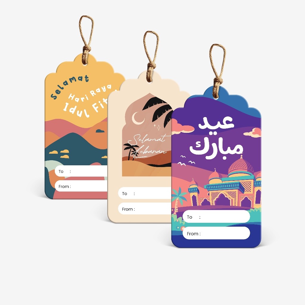 

Hangtag Classic #Edisi Lebaran - Hangtag Estetik - Label | Custoom.in