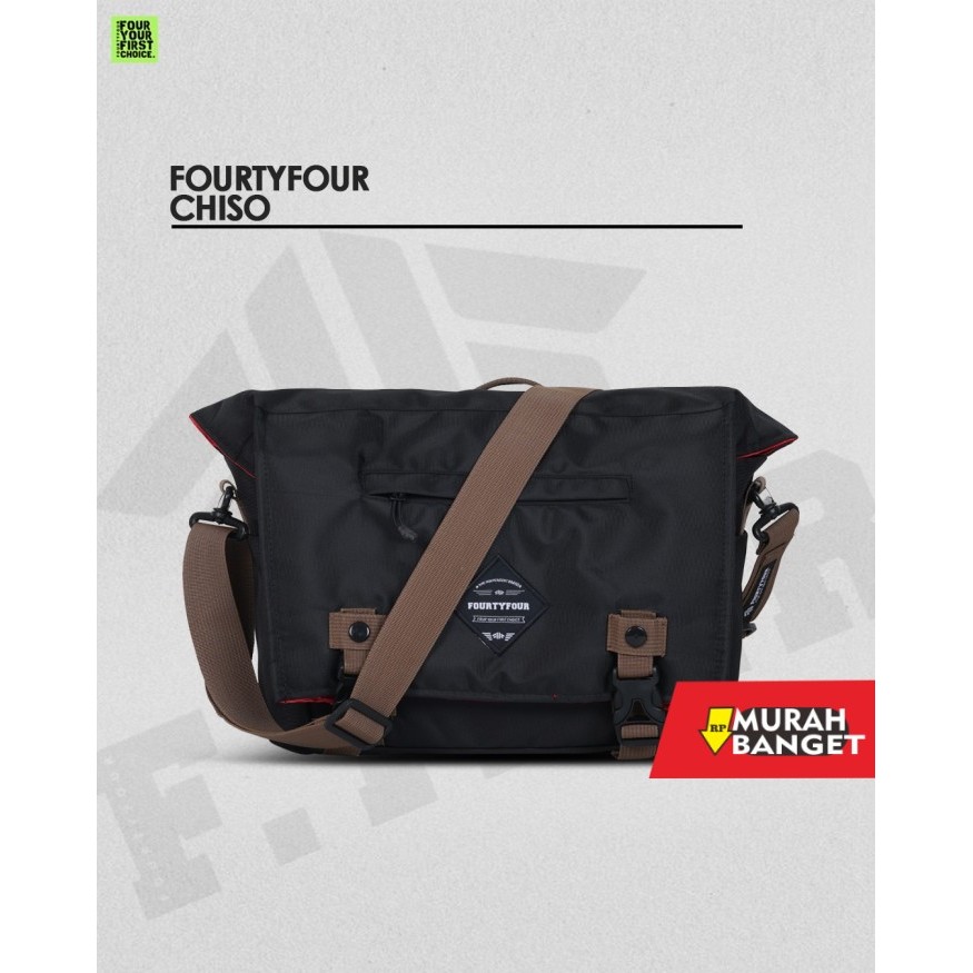 tas selempang pria kekinian FOURTYFOUR CHISO - Tas Selempang Laptop Pria - Slingbag Laptop Pria