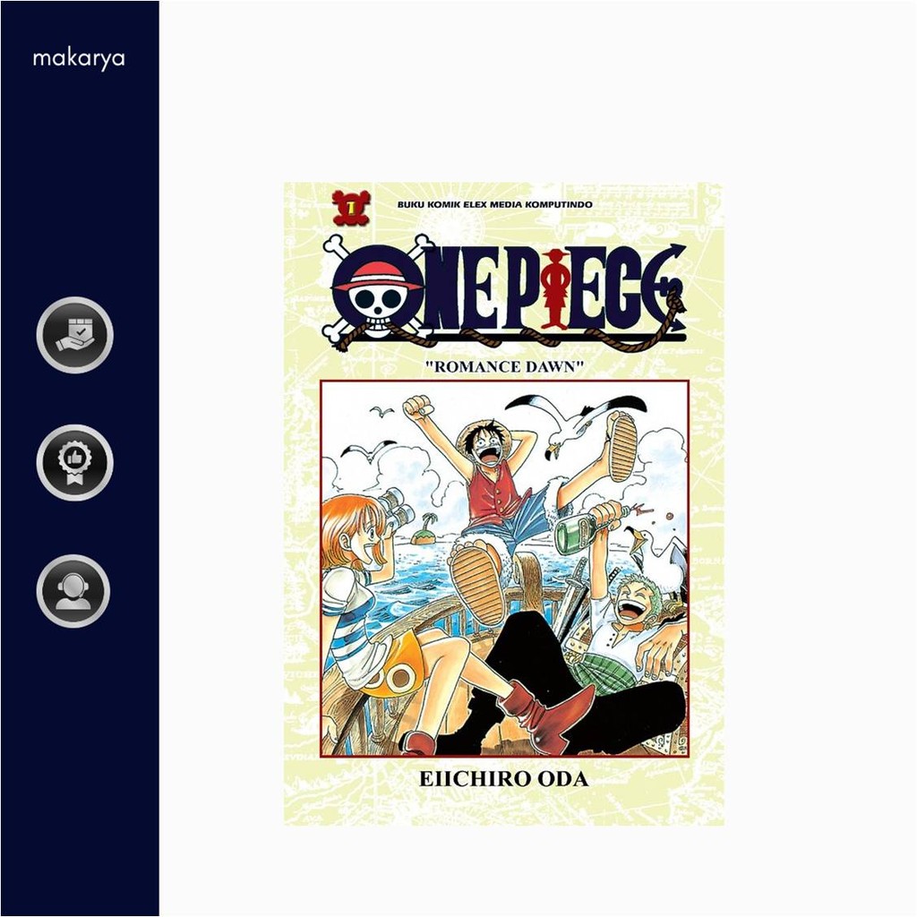 Komik One Piece 01 (Eiichiro Oda)