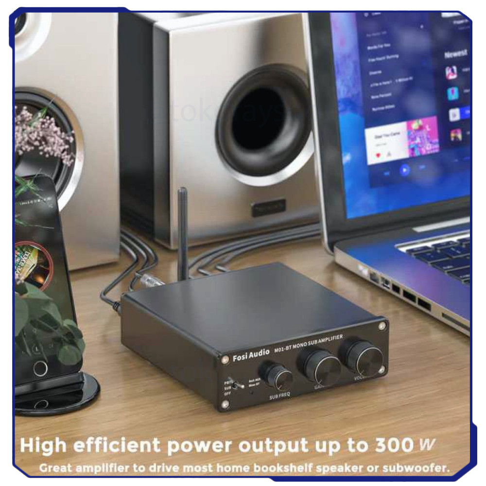 Subwoofer Amplifier Mono Channel 300W TDA7498E - M01-BT