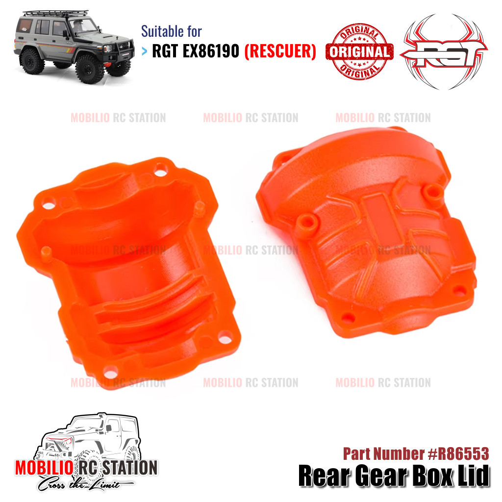 RGT Part #R86553 Rear Gear Box Lid RC RC EX86190 Rescuer Crawler Adventure