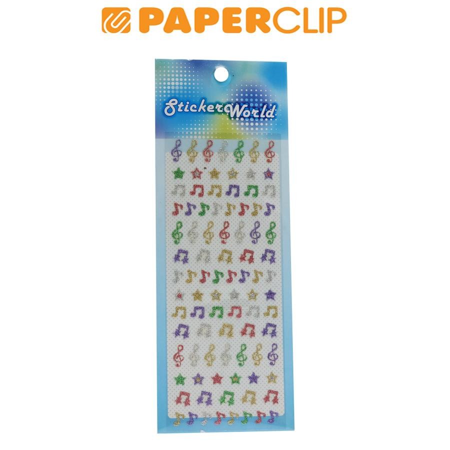 

STICKER WORLD 9989 MUSIC NOTE