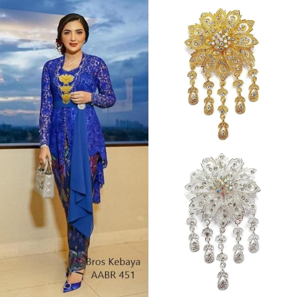 Bros kebaya Mewah Bunga Bros mata bros kutubaru Bros kebaya bunga
