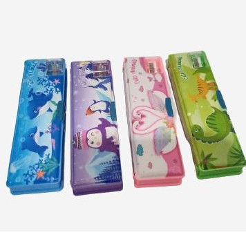 

NAT - 1 PCS TEMPAT PENSIL MAGNET / PENSIL CASE MAGNET + SHARPENNER A2022